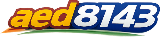 aed 8143 brand logo for homepage